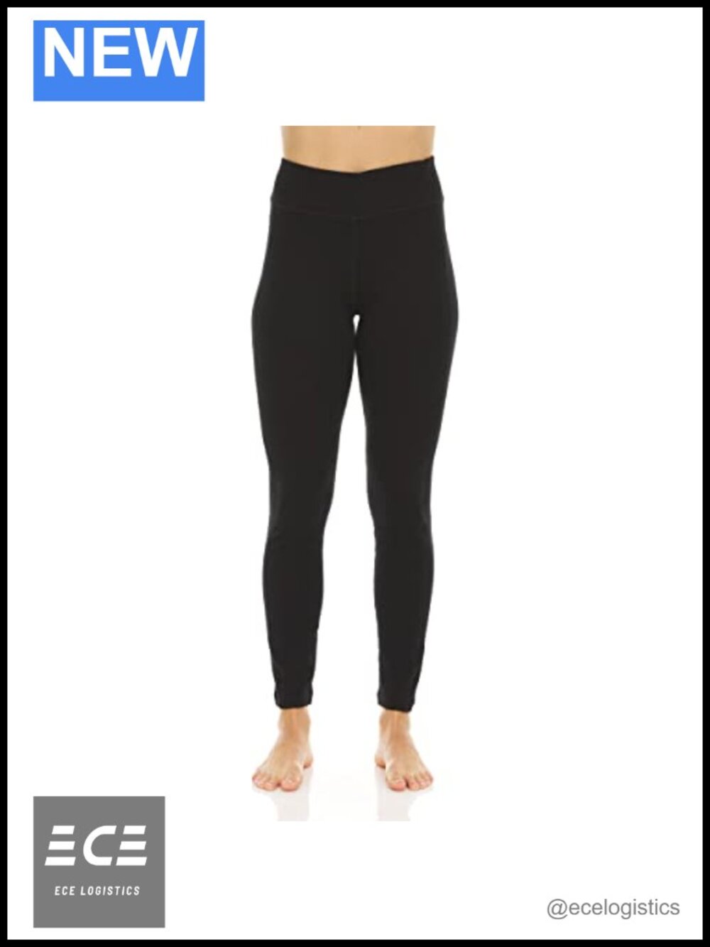 Merino Wool Midweight Active Leggings Athletic Mid Rise